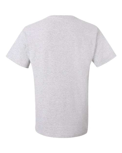 JERZEES Dri-Power® 50/50 Pocket T-Shirt 29MPR Ash Custom Embroidered Business Logo