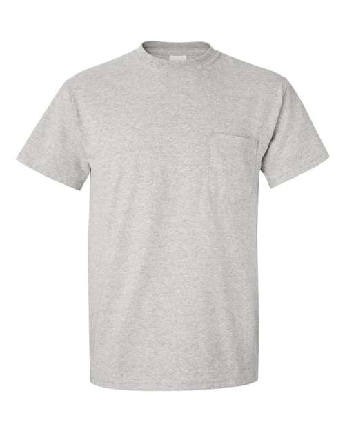 Gildan DryBlend® Youth T-Shirt 8000B White Custom Embroidered Business Logo