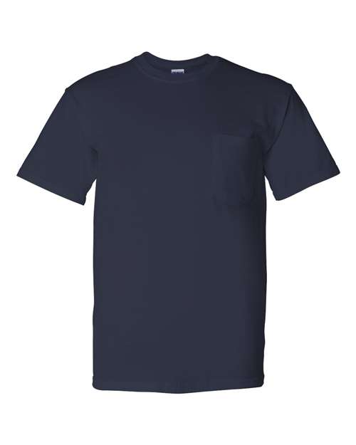 Gildan DryBlend® Pocket T-Shirt 8300 Custom Embroidered Business Logo