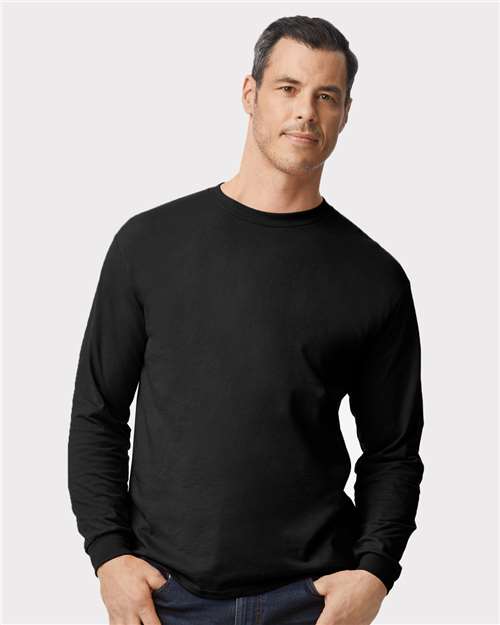 Gildan DryBlend® 50/50 Long Sleeve T-Shirt 8400 Custom Embroidered Business Logo