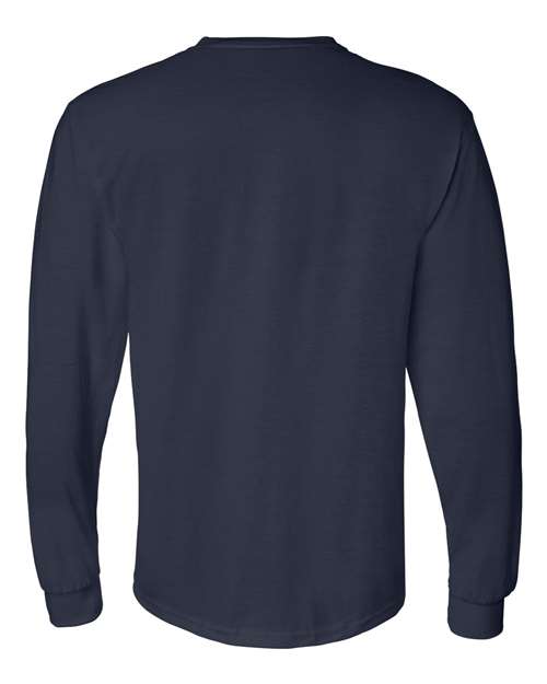 Gildan DryBlend® 50/50 Long Sleeve T-Shirt 8400 Custom Embroidered Business Logo