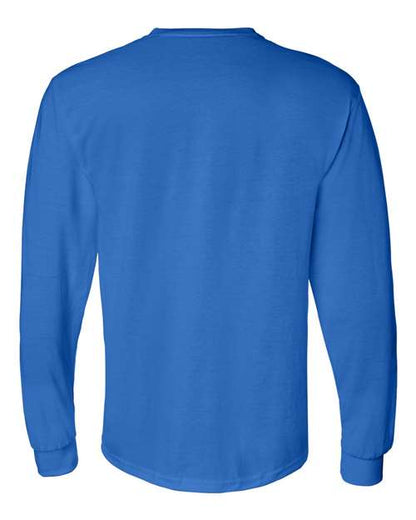 Gildan DryBlend® 50/50 Long Sleeve T-Shirt 8400 Custom Embroidered Business Logo