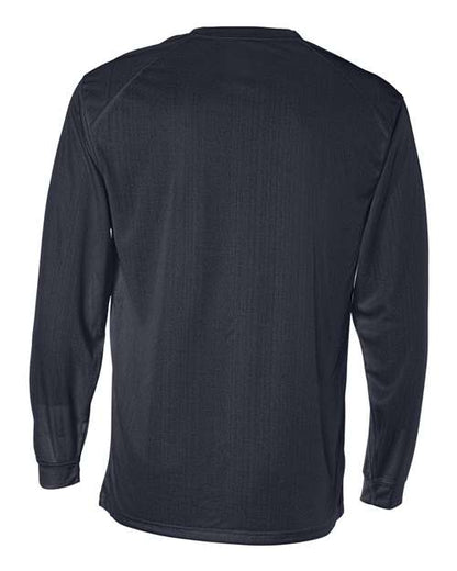 Badger B-Core Long Sleeve T-Shirt 4104 Navy