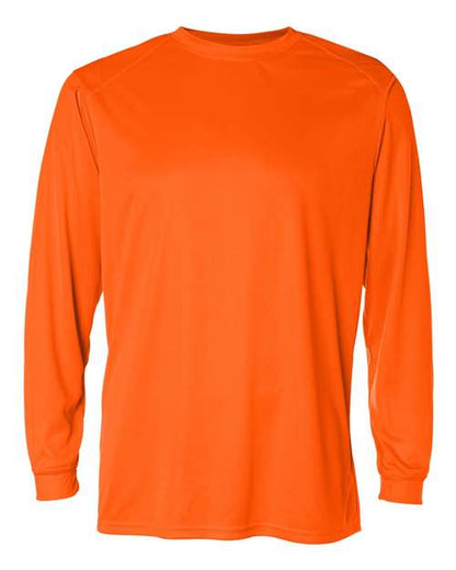 Badger B-Core Long Sleeve T-Shirt 4104 Safety Orange