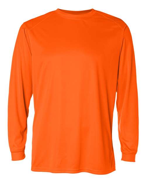 Badger B-Core Long Sleeve T-Shirt 4104 Safety Orange