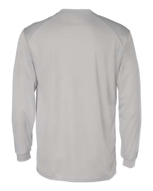 Badger B-Core Long Sleeve T-Shirt 4104 Silver