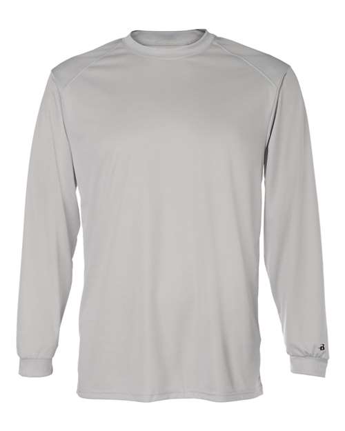 Badger B-Core Long Sleeve T-Shirt 4104 Silver