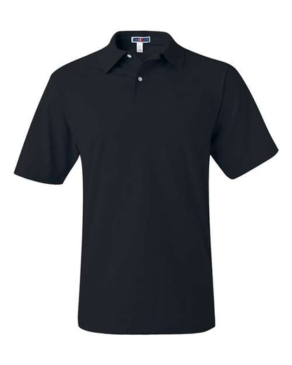 JERZEES SpotShield™ 50/50 Polo with Pocket 436MPR Custom Embroidered Business Logo