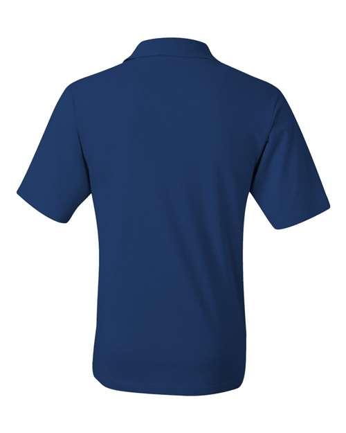 JERZEES SpotShield™ 50/50 Polo with Pocket 436MPR Custom Embroidered Business Logo