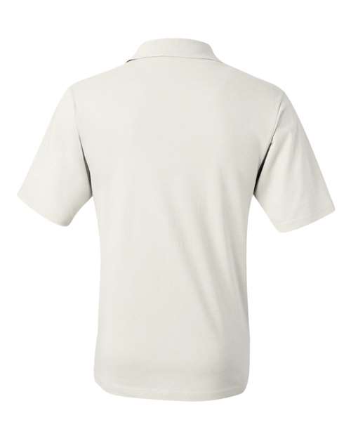 JERZEES SpotShield™ 50/50 Polo with Pocket 436MPR Custom Embroidered Business Logo