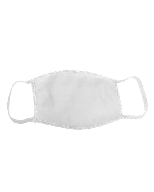 Bayside Adult USA Made Cotton Face Mask 1900BY