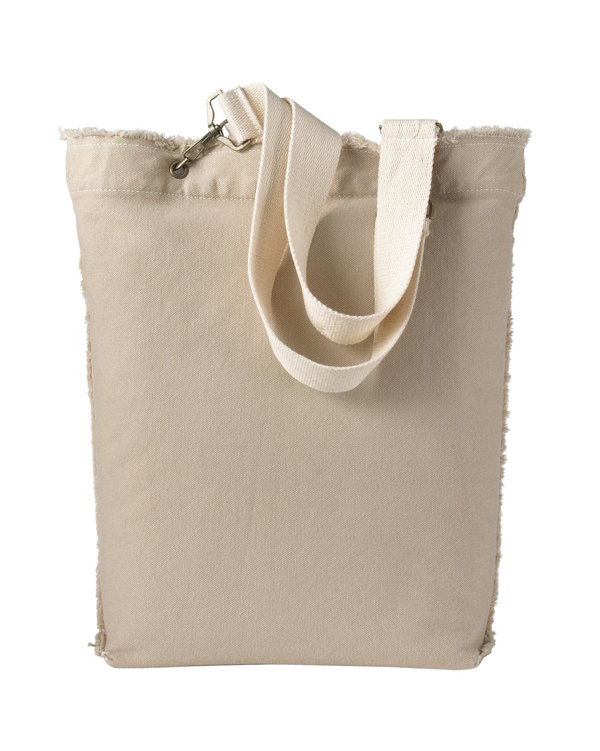 Authentic Pigment Direct-Dyed Raw-Edge Tote 1906