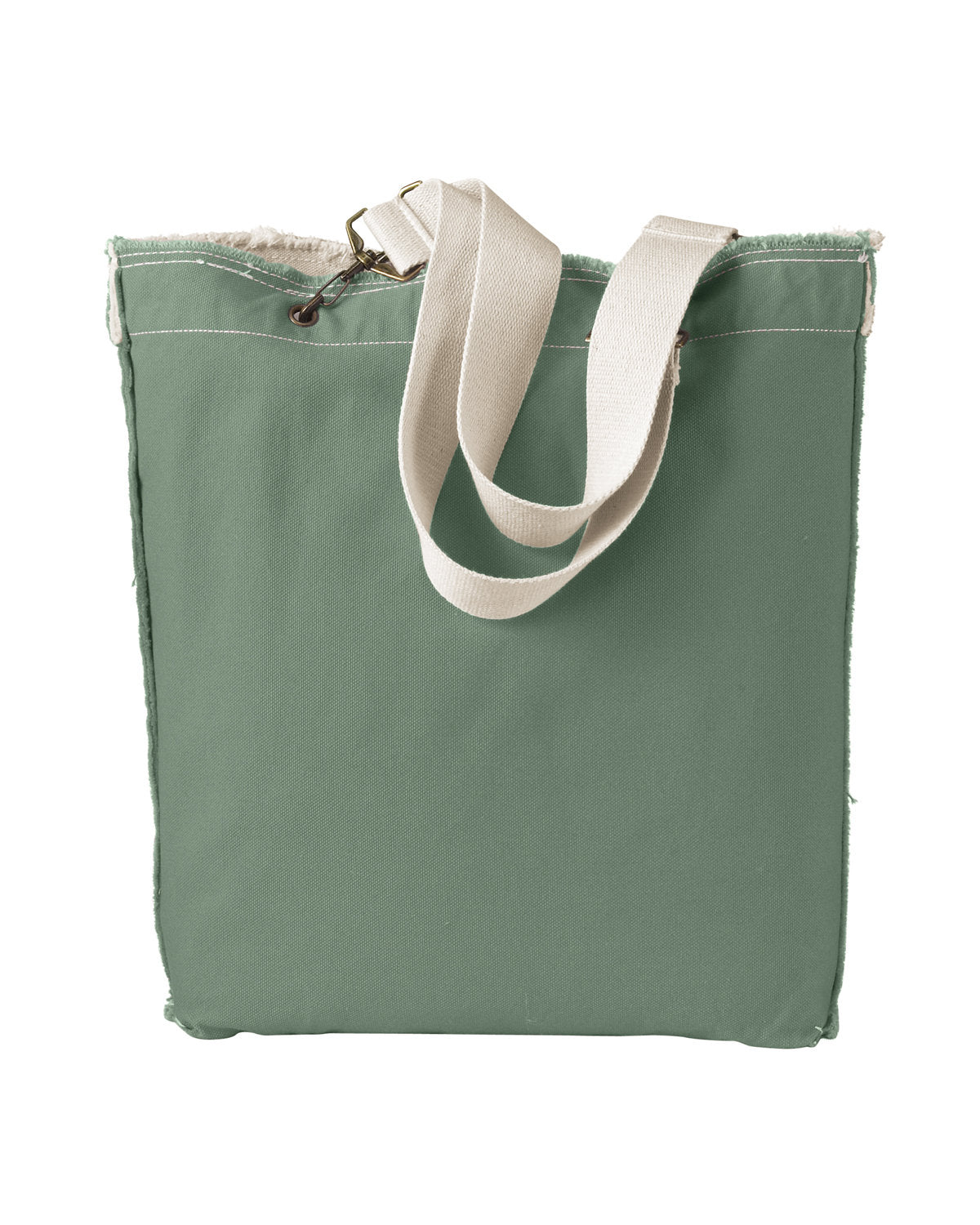 Authentic Pigment Direct-Dyed Raw-Edge Tote 1906