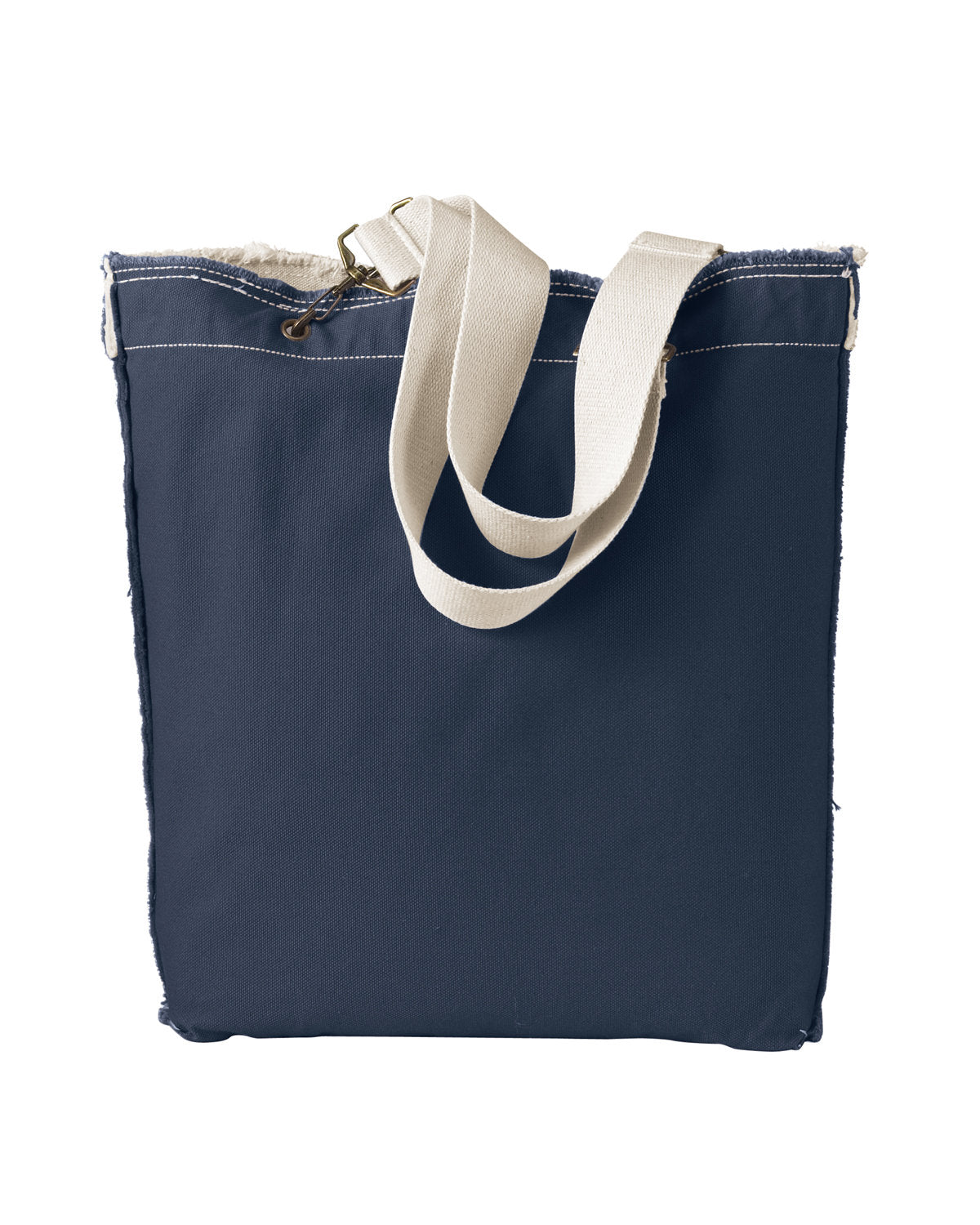 Authentic Pigment Direct-Dyed Raw-Edge Tote 1906