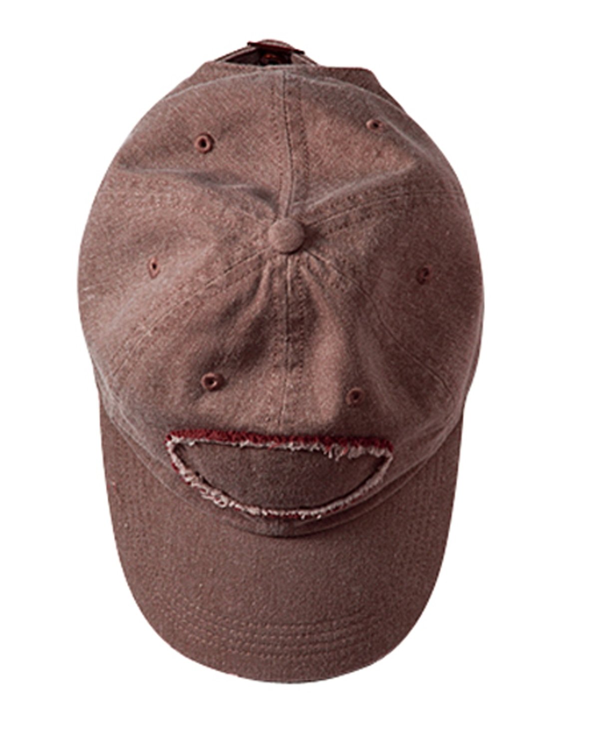 Authentic Pigment Pigment-Dyed Raw-Edge Patch Baseball Cap 1917