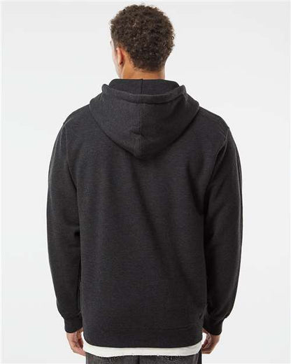 Independent Trading Co. Heavyweight Full-Zip Hooded Sweatshirt IND4000Z Custom Embroidered Business Logo