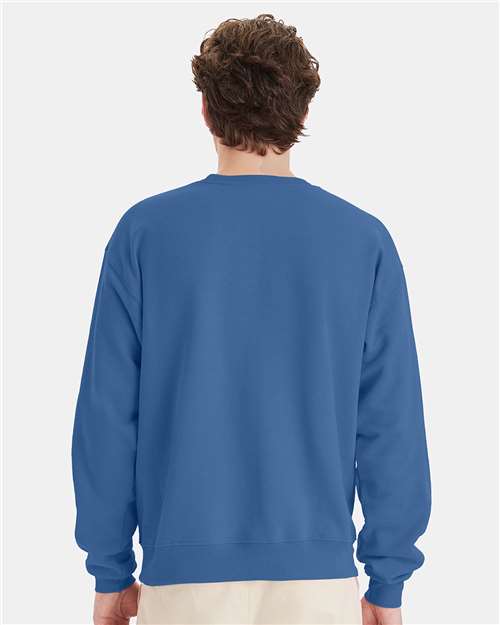Hanes Ecosmart® Crewneck Sweatshirt P160 Denim Blue