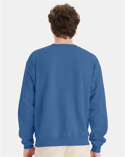 Hanes Ecosmart® Crewneck Sweatshirt P160 Denim Blue