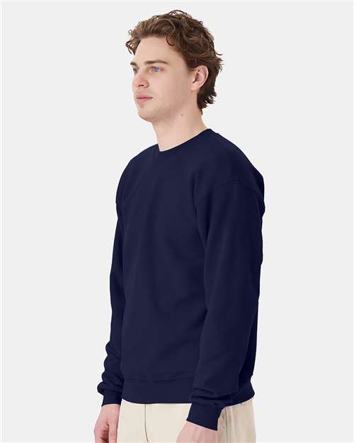 Hanes Ecosmart® Crewneck Sweatshirt P160 Navy
