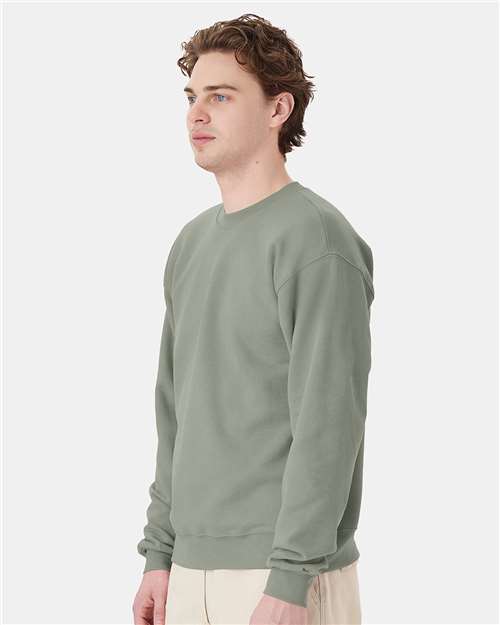 Hanes Ecosmart® Crewneck Sweatshirt P160 Stonewashed Green