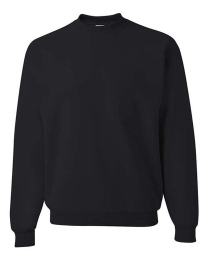 JERZEES NuBlend® Crewneck Sweatshirt 562MR Athletic Heather Custom Embroidered Business Logo