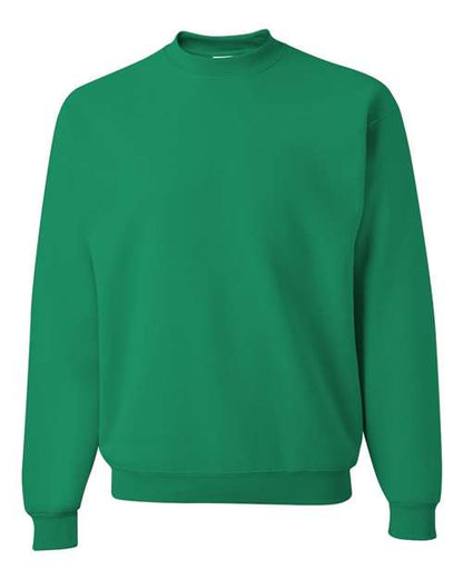 JERZEES NuBlend® Crewneck Sweatshirt 562MR J. Navy Custom Embroidered Business Logo
