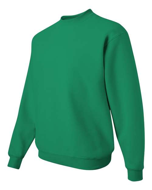 JERZEES NuBlend® Crewneck Sweatshirt 562MR J. Navy Custom Embroidered Business Logo