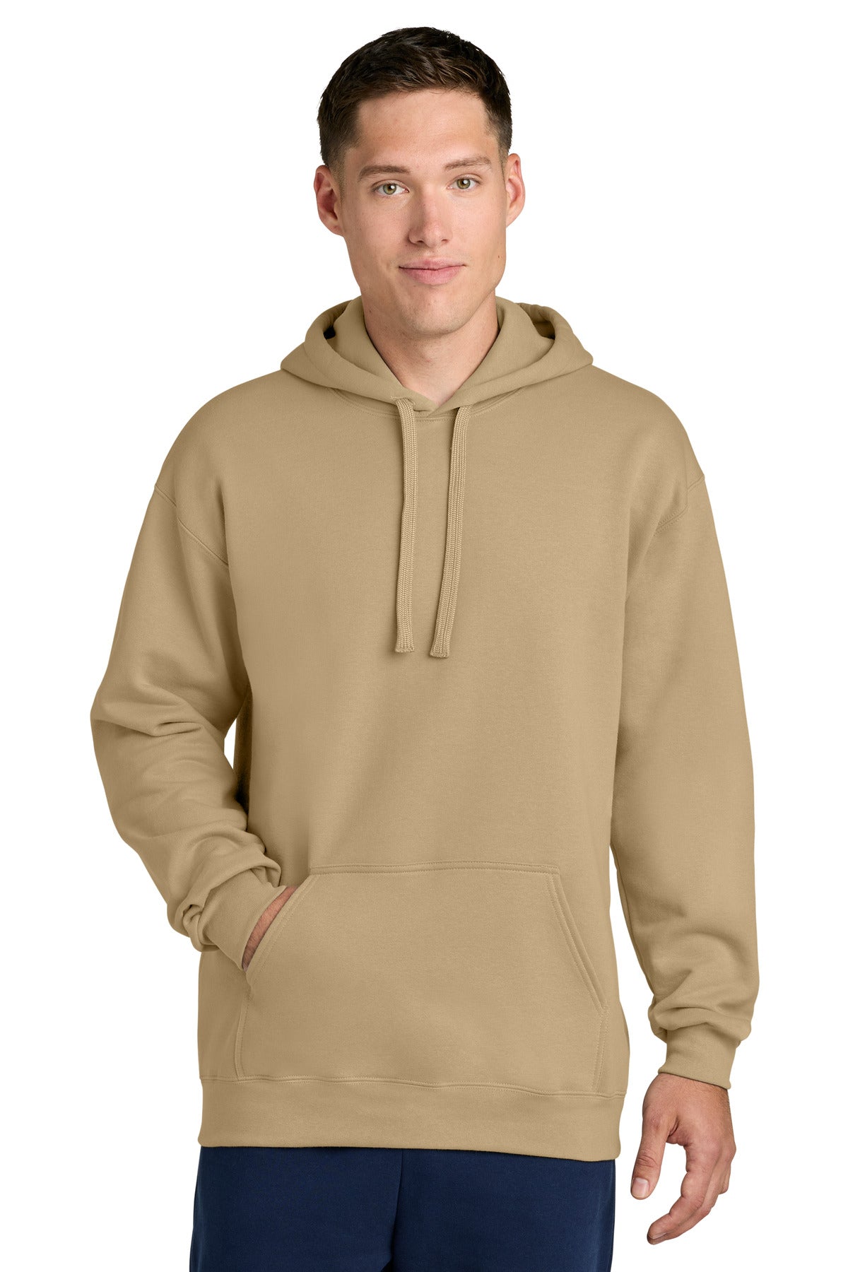 Custom Embroidered Gildan Sweatshirts/Fleece in Tan