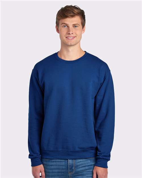 Custom Embroidered  JERZEES NuBlend® Crewneck Sweatshirt 562MR Royal