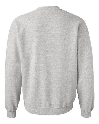 Gildan Heavy Blend™ Crewneck Sweatshirt 18000 Ash Custom Embroidered Business Logo