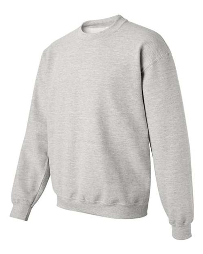 Gildan Heavy Blend™ Crewneck Sweatshirt 18000 Ash Custom Embroidered Business Logo