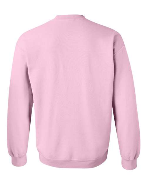 Gildan Heavy Blend™ Crewneck Sweatshirt 18000 Light Blue Custom Embroidered Business Logo