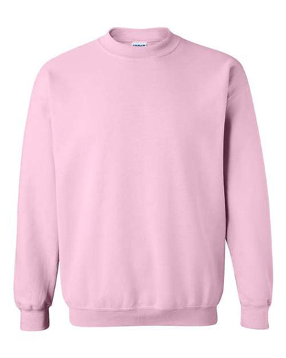 Gildan Heavy Blend™ Crewneck Sweatshirt 18000 Light Blue Custom Embroidered Business Logo