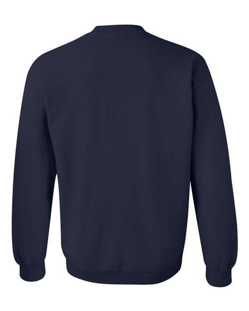 Gildan Heavy Blend™ Crewneck Sweatshirt 18000 Military Green Custom Embroidered Business Logo