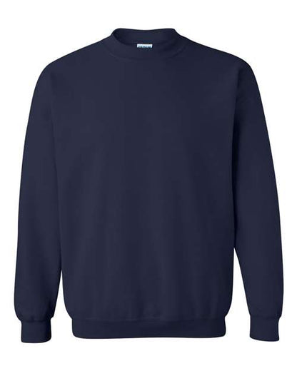 Gildan Heavy Blend™ Crewneck Sweatshirt 18000 Military Green Custom Embroidered Business Logo