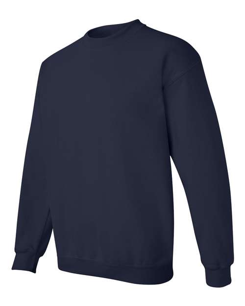 Gildan Heavy Blend™ Crewneck Sweatshirt 18000 Military Green Custom Embroidered Business Logo