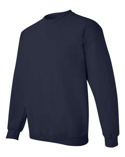 Gildan Heavy Blend™ Crewneck Sweatshirt 18000 Military Green Custom Embroidered Business Logo