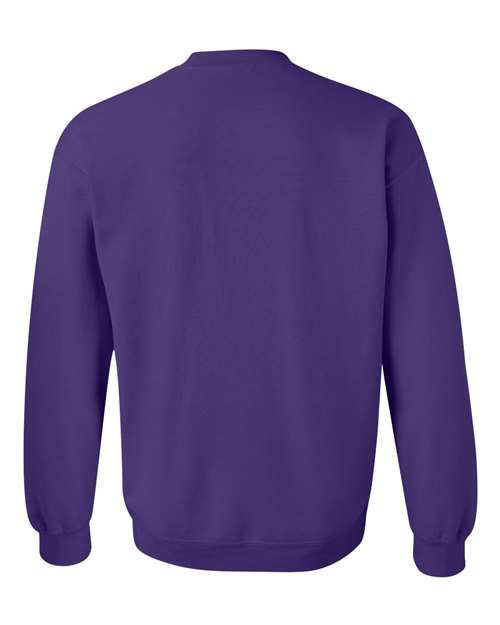 Gildan Heavy Blend™ Crewneck Sweatshirt 18000 Orange Custom Embroidered Business Logo