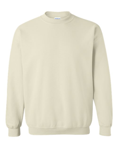 Gildan Heavy Blend™ Crewneck Sweatshirt 18000 Sand Custom Embroidered Business Logo