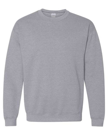 Gildan Heavy Blend™ Crewneck Sweatshirt 18000 Sport Grey Custom Embroidered Business Logo