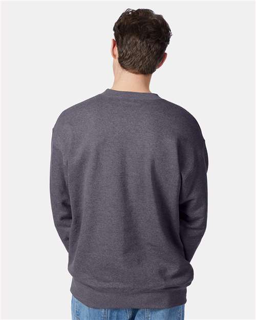 Hanes Ultimate Cotton® Crewneck Sweatshirt F260 Charcoal Heather