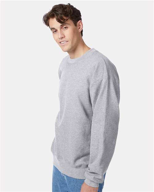 Hanes Ultimate Cotton® Crewneck Sweatshirt F260 Light Steel