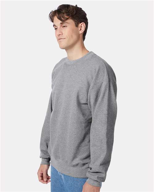 Hanes Ultimate Cotton® Crewneck Sweatshirt F260 Oxford Grey