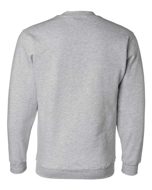 Bayside USA-Made Crewneck Sweatshirt 1102 Dark Ash