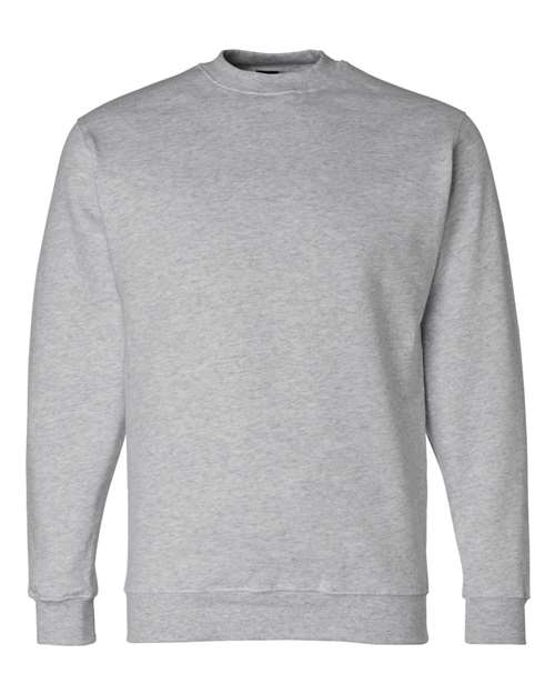 Bayside USA-Made Crewneck Sweatshirt 1102 Dark Ash