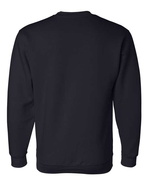 Bayside USA-Made Crewneck Sweatshirt 1102 Navy