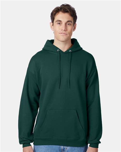 Custom Embroidered  Hanes Ecosmart® Hooded Sweatshirt P170 Deep Forest