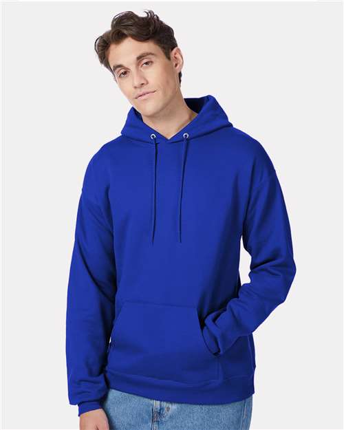 Custom Embroidered  Hanes Ecosmart® Hooded Sweatshirt P170 Deep Royal