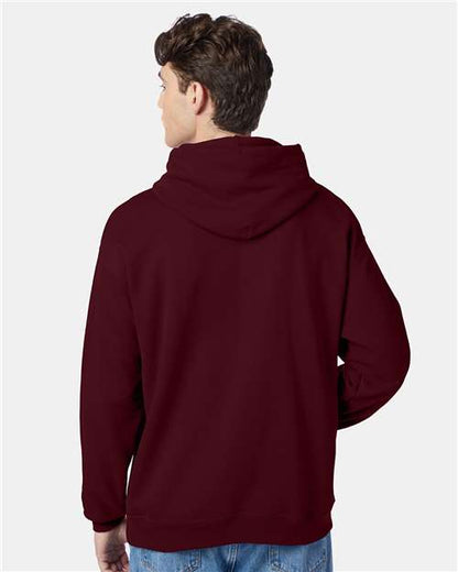Hanes Ecosmart® Hooded Sweatshirt P170 Maroon