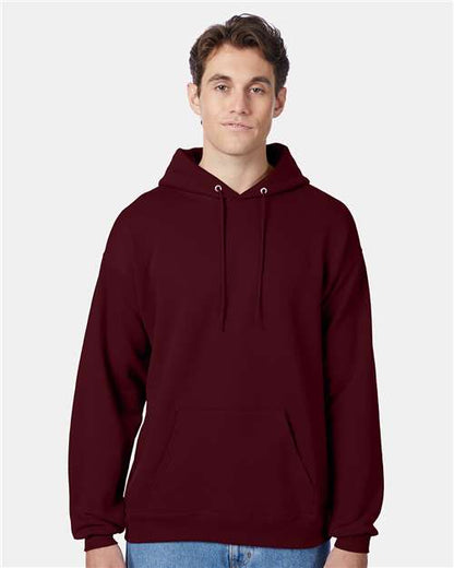 Custom Embroidered  Hanes Ecosmart® Hooded Sweatshirt P170 Maroon